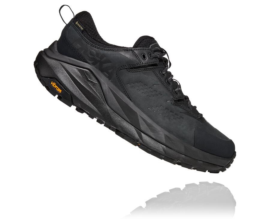 Hoka One One Spor Ayakkabı Erkek Siyah - Kaha Kısa Gore-Tex - YH5296387